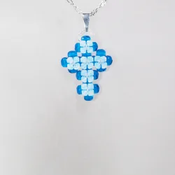 Pendant 30cm - Undine-Silver Chain - Pendant 30cm - Laiton argenté